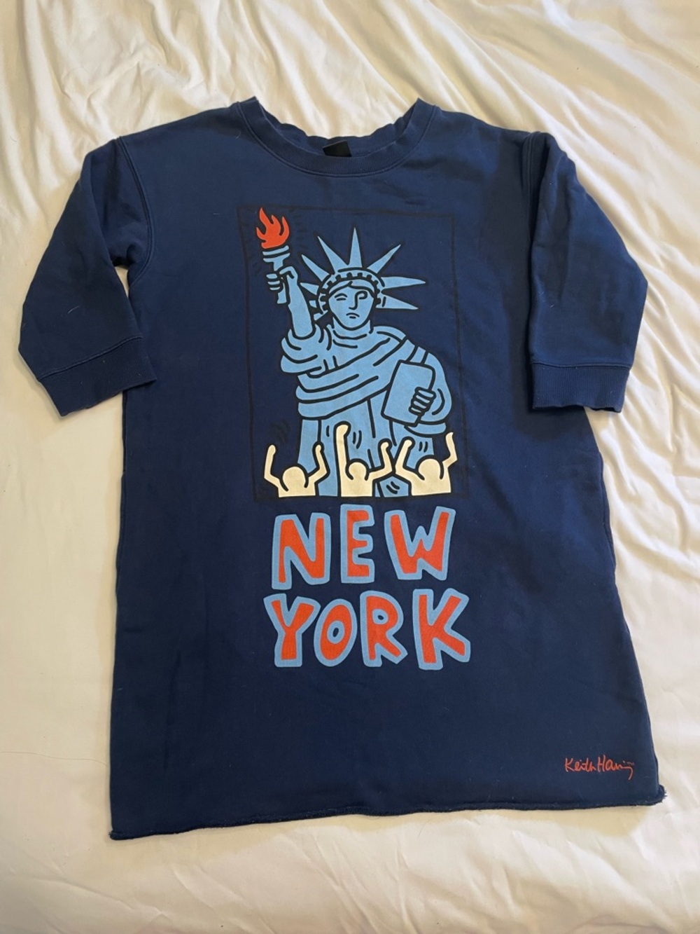 SPRZ NY Uniqlo x Keith Haring sweater tunic sz.M